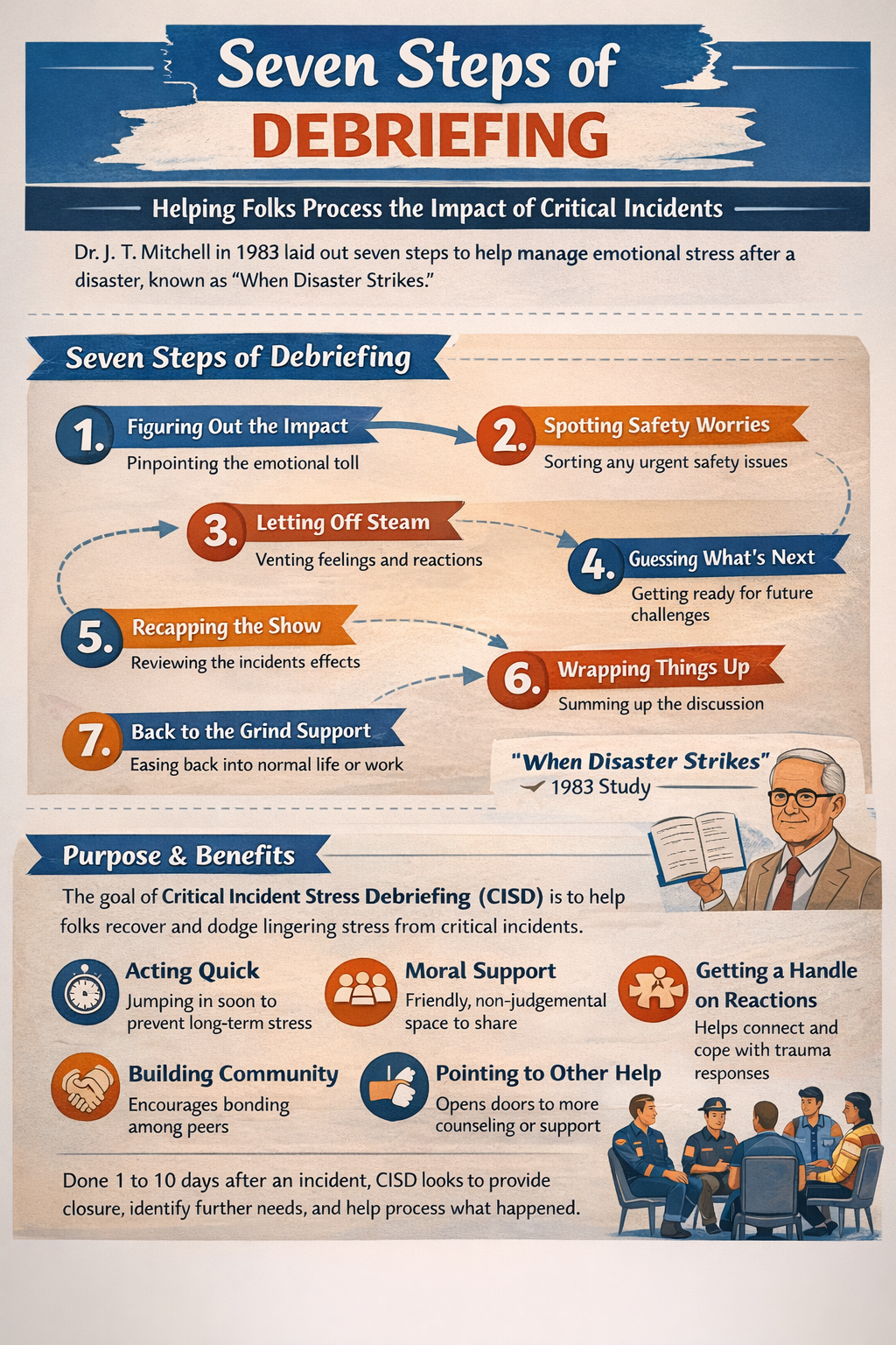 Critical Incident Stress Support: 7 Practical Steps to Help First Responders Cope