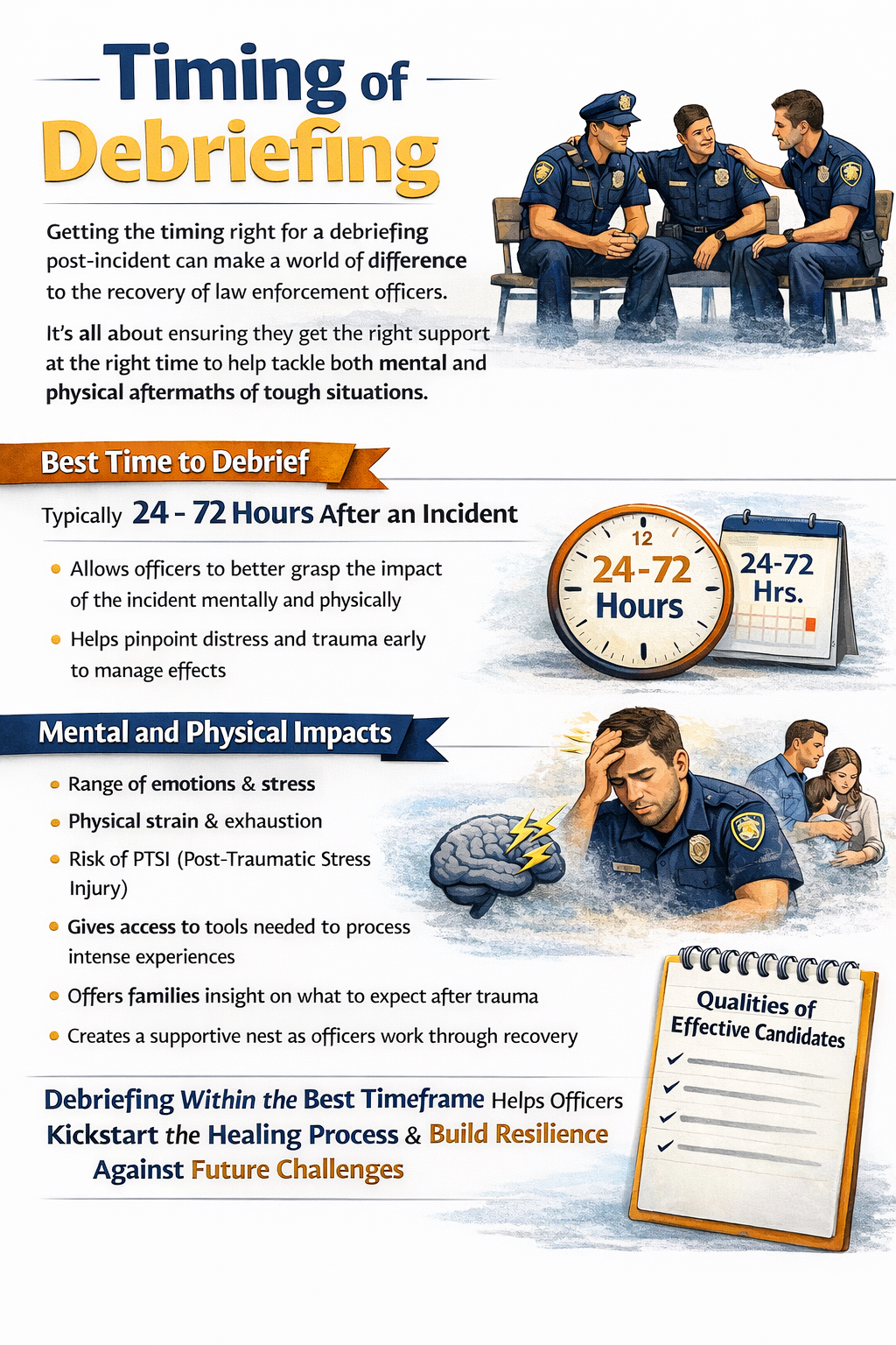 Peer Support: 7 Things Police Officers Should Know About CISD