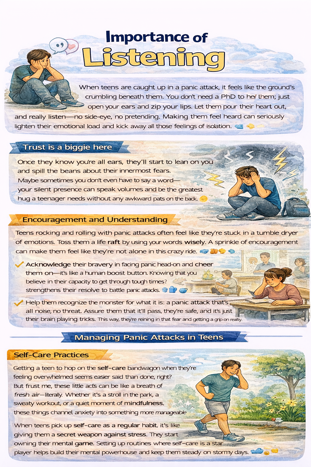 Panic Attacks in Teens: 7 Ways to Support and Help Them Cope