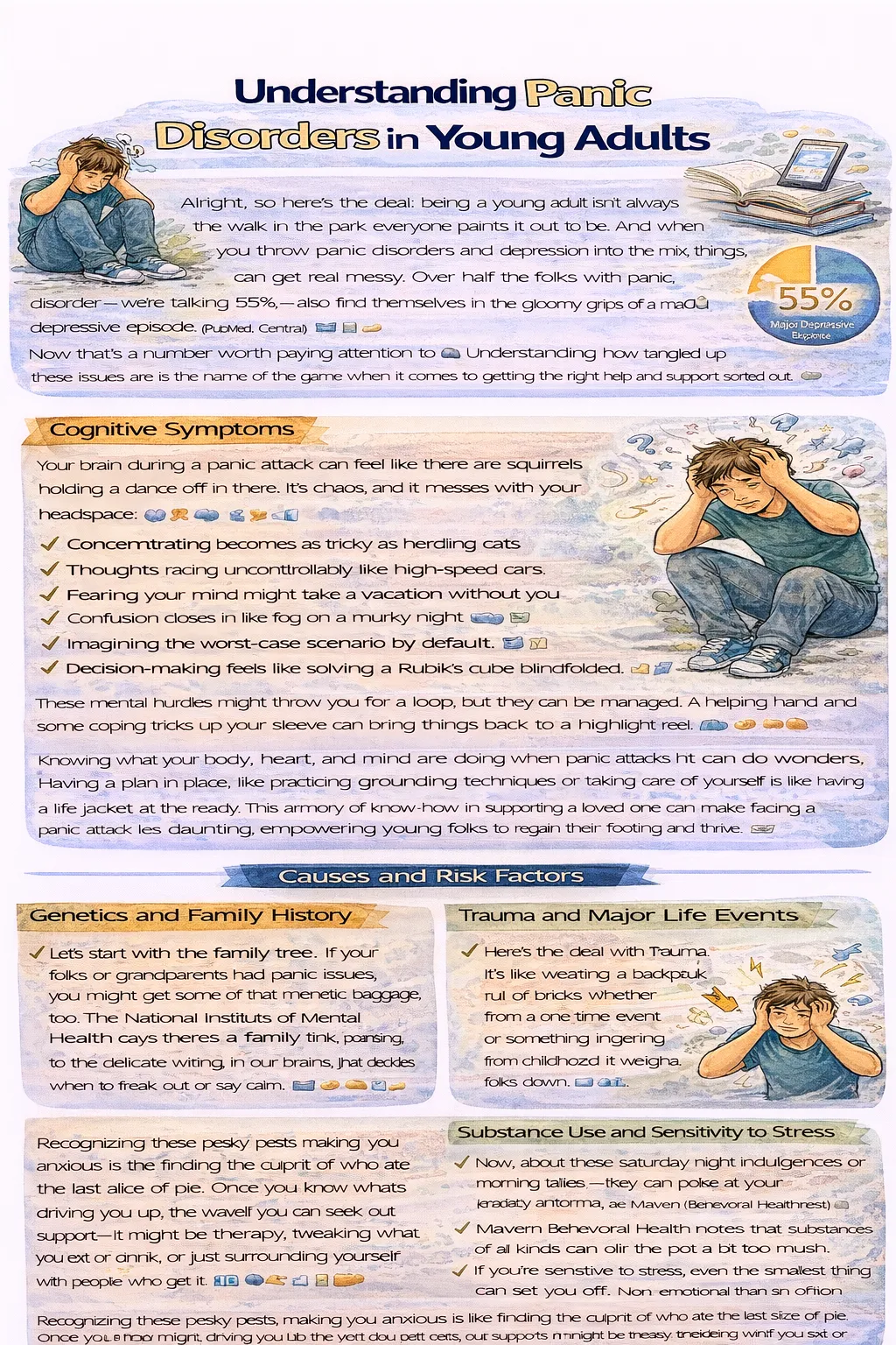 7 Signs of Panic Attacks in Young Adults (Symptoms, Causes & Coping Tips)