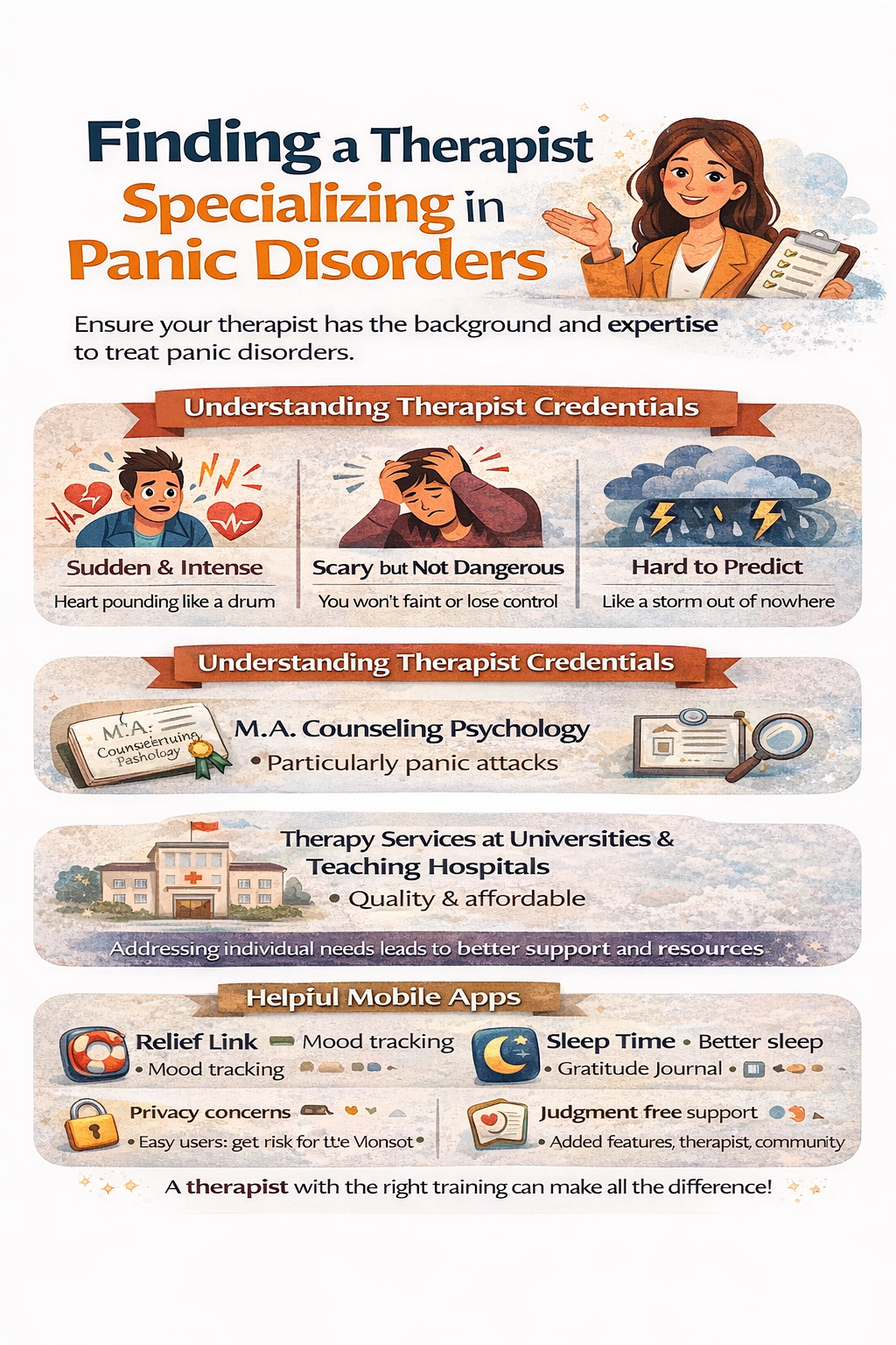 Therapist for Panic Disorder – 7 Proven Ways to Find the Right Specialist